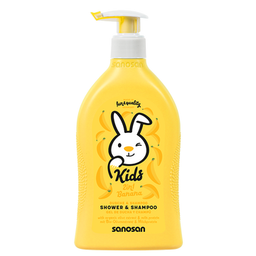 Sanosan Banana Baby Shampoo & Body Wash 400ml